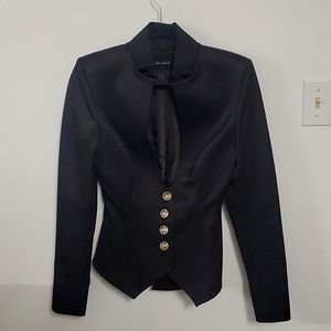 Laura Galic custom made Black Blazer- fitted